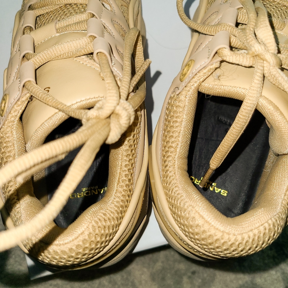 Sandro Atomic Monochrome Chunky  Dad Sneakers - Picture 11 of 12